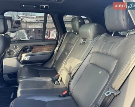 Чорний Ленд Ровер Рендж Ровер, об'ємом двигуна 5 л та пробігом 194 тис. км за 58000 $, фото 68 на Automoto.ua