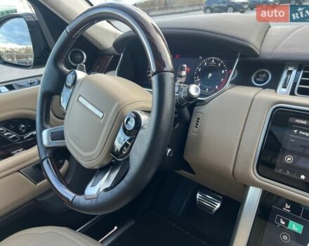 Черный Ленд Ровер Рендж Ровер, объемом двигателя 5 л и пробегом 161 тыс. км за 58500 $, фото 25 на Automoto.ua