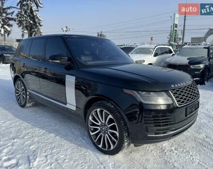Чорний Ленд Ровер Рендж Ровер, об'ємом двигуна 5 л та пробігом 194 тис. км за 58000 $, фото 89 на Automoto.ua