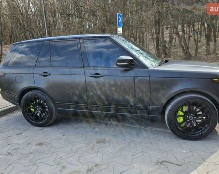 Черный Ленд Ровер Рендж Ровер, объемом двигателя 3 л и пробегом 158 тыс. км за 48500 $, фото 9 на Automoto.ua