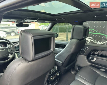 Ленд Ровер Рендж Ровер 2018 в Киеве на Automoto.ua Черный Ленд Ровер Рендж Ровер, объемом двигателя 5 л и пробегом 134 тыс. км за 55500 $, фото 20 на Automoto.ua