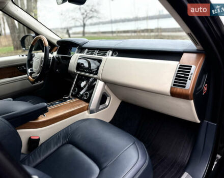 Черный Ленд Ровер Рендж Ровер, объемом двигателя 4.37 л и пробегом 81 тыс. км за 70000 $, фото 47 на Automoto.ua