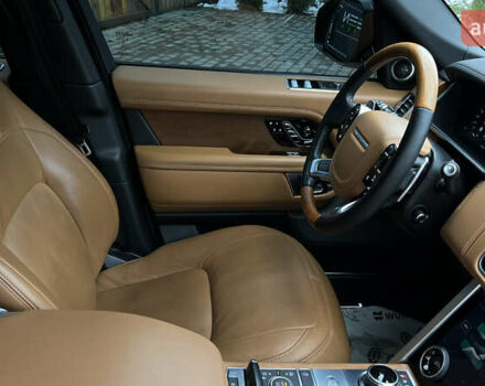 Черный Ленд Ровер Рендж Ровер, объемом двигателя 4.37 л и пробегом 90 тыс. км за 69000 $, фото 53 на Automoto.ua