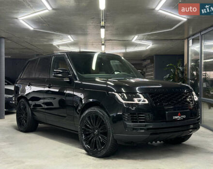 Черный Ленд Ровер Рендж Ровер, объемом двигателя 5 л и пробегом 78 тыс. км за 81500 $, фото 1 на Automoto.ua