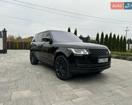 Черный Ленд Ровер Рендж Ровер, объемом двигателя 4.4 л и пробегом 193 тыс. км за 62000 $, фото 2 на Automoto.ua