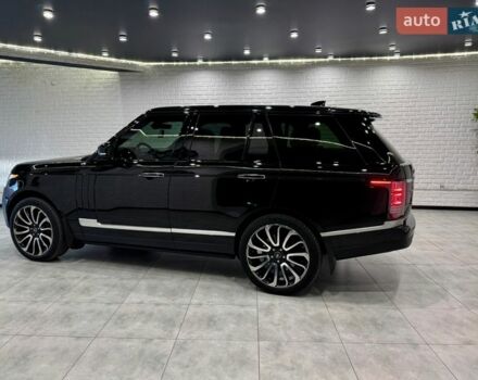 Черный Ленд Ровер Рендж Ровер, объемом двигателя 4.37 л и пробегом 3 тыс. км за 69999 $, фото 115 на Automoto.ua