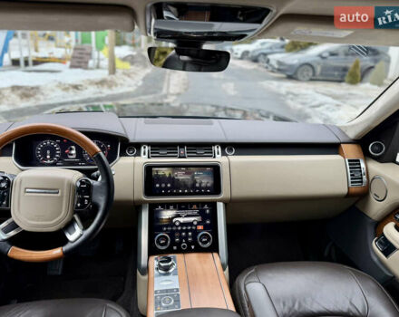 Черный Ленд Ровер Рендж Ровер, объемом двигателя 2.99 л и пробегом 200 тыс. км за 57000 $, фото 14 на Automoto.ua