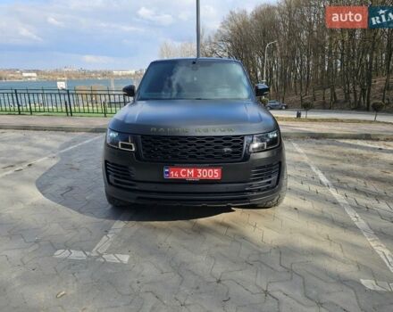 Черный Ленд Ровер Рендж Ровер, объемом двигателя 3 л и пробегом 158 тыс. км за 48500 $, фото 7 на Automoto.ua