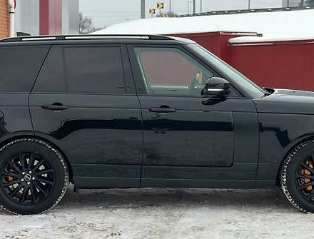 Черный Ленд Ровер Рендж Ровер, объемом двигателя 2.99 л и пробегом 122 тыс. км за 63000 $, фото 7 на Automoto.ua
