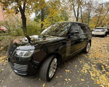Ленд Ровер Рендж Ровер 2018 в Киеве на Automoto.ua Черный Ленд Ровер Рендж Ровер, объемом двигателя 4.37 л и пробегом 198 тыс. км за 68900 $, фото 2 на Automoto.ua