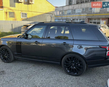 Черный Ленд Ровер Рендж Ровер, объемом двигателя 2.99 л и пробегом 136 тыс. км за 53999 $, фото 8 на Automoto.ua