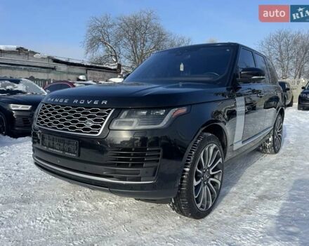 Чорний Ленд Ровер Рендж Ровер, об'ємом двигуна 5 л та пробігом 194 тис. км за 58000 $, фото 93 на Automoto.ua