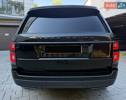 Черный Ленд Ровер Рендж Ровер, объемом двигателя 5 л и пробегом 95 тыс. км за 54000 $, фото 8 на Automoto.ua