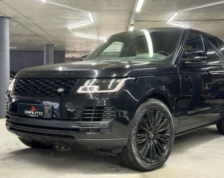 Черный Ленд Ровер Рендж Ровер, объемом двигателя 5 л и пробегом 78 тыс. км за 81500 $, фото 7 на Automoto.ua