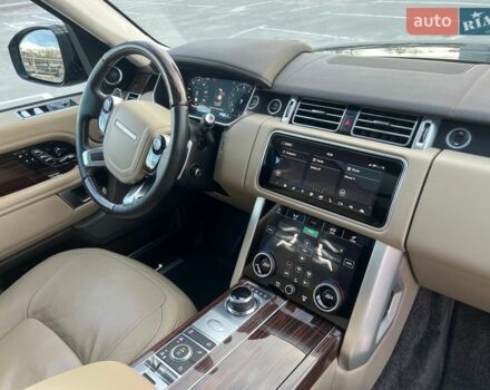 Черный Ленд Ровер Рендж Ровер, объемом двигателя 5 л и пробегом 161 тыс. км за 58500 $, фото 22 на Automoto.ua