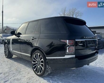 Чорний Ленд Ровер Рендж Ровер, об'ємом двигуна 5 л та пробігом 194 тис. км за 58000 $, фото 76 на Automoto.ua