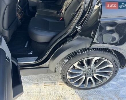 Чорний Ленд Ровер Рендж Ровер, об'ємом двигуна 5 л та пробігом 194 тис. км за 58000 $, фото 70 на Automoto.ua