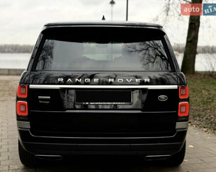 Черный Ленд Ровер Рендж Ровер, объемом двигателя 4.37 л и пробегом 81 тыс. км за 70000 $, фото 13 на Automoto.ua