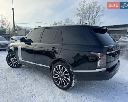 Чорний Ленд Ровер Рендж Ровер, об'ємом двигуна 5 л та пробігом 194 тис. км за 58000 $, фото 21 на Automoto.ua