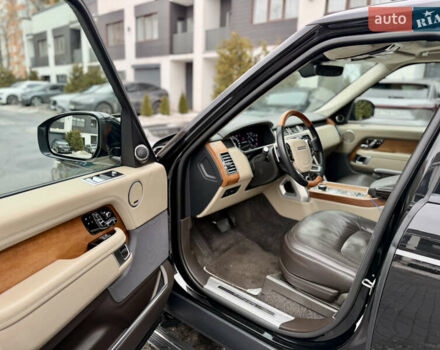 Черный Ленд Ровер Рендж Ровер, объемом двигателя 2.99 л и пробегом 200 тыс. км за 57000 $, фото 12 на Automoto.ua