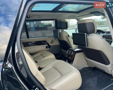 Черный Ленд Ровер Рендж Ровер, объемом двигателя 5 л и пробегом 161 тыс. км за 58500 $, фото 32 на Automoto.ua