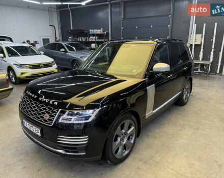 Черный Ленд Ровер Рендж Ровер, объемом двигателя 3 л и пробегом 126 тыс. км за 75000 $, фото 10 на Automoto.ua