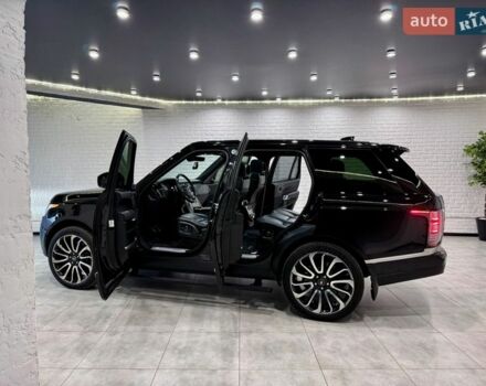 Черный Ленд Ровер Рендж Ровер, объемом двигателя 4.37 л и пробегом 3 тыс. км за 69999 $, фото 93 на Automoto.ua