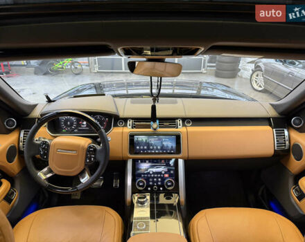 Черный Ленд Ровер Рендж Ровер, объемом двигателя 3 л и пробегом 126 тыс. км за 75000 $, фото 18 на Automoto.ua