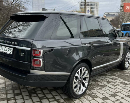 Черный Ленд Ровер Рендж Ровер, объемом двигателя 4.37 л и пробегом 90 тыс. км за 69000 $, фото 6 на Automoto.ua