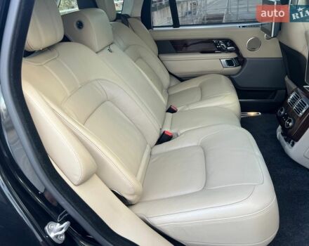 Черный Ленд Ровер Рендж Ровер, объемом двигателя 5 л и пробегом 161 тыс. км за 58500 $, фото 29 на Automoto.ua