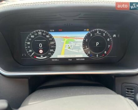 Чорний Ленд Ровер Рендж Ровер, об'ємом двигуна 5 л та пробігом 194 тис. км за 58000 $, фото 10 на Automoto.ua