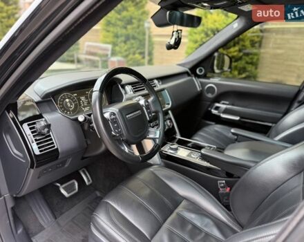Черный Ленд Ровер Рендж Ровер, объемом двигателя 4.37 л и пробегом 3 тыс. км за 69999 $, фото 42 на Automoto.ua