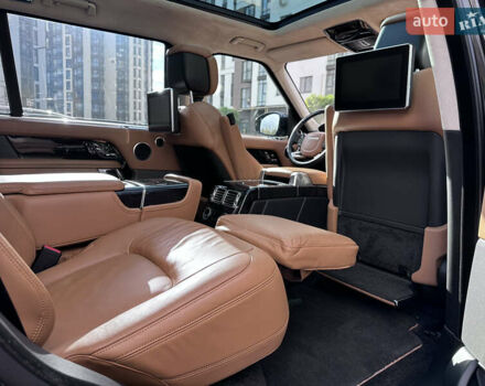 Черный Ленд Ровер Рендж Ровер, объемом двигателя 4.37 л и пробегом 260 тыс. км за 63000 $, фото 38 на Automoto.ua