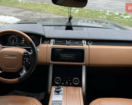 Черный Ленд Ровер Рендж Ровер, объемом двигателя 4.37 л и пробегом 90 тыс. км за 69000 $, фото 58 на Automoto.ua