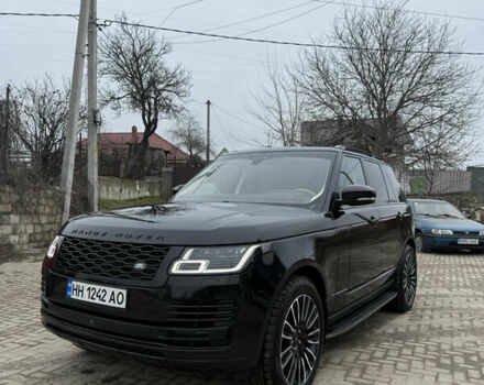 Черный Ленд Ровер Рендж Ровер, объемом двигателя 4.37 л и пробегом 161 тыс. км за 70990 $, фото 3 на Automoto.ua