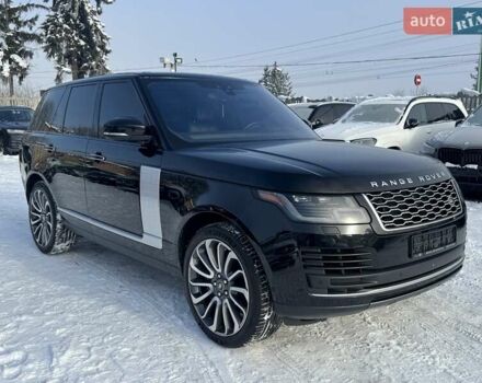Чорний Ленд Ровер Рендж Ровер, об'ємом двигуна 5 л та пробігом 194 тис. км за 58000 $, фото 60 на Automoto.ua