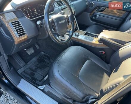 Чорний Ленд Ровер Рендж Ровер, об'ємом двигуна 5 л та пробігом 194 тис. км за 48900 $, фото 54 на Automoto.ua