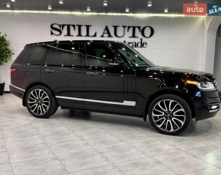 Черный Ленд Ровер Рендж Ровер, объемом двигателя 4.37 л и пробегом 3 тыс. км за 69999 $, фото 73 на Automoto.ua