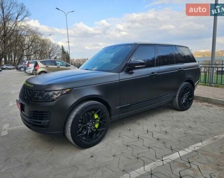Черный Ленд Ровер Рендж Ровер, объемом двигателя 3 л и пробегом 158 тыс. км за 48500 $, фото 5 на Automoto.ua