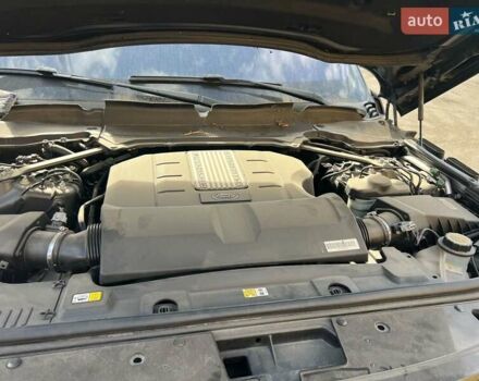 Черный Ленд Ровер Рендж Ровер, объемом двигателя 5 л и пробегом 133 тыс. км за 49900 $, фото 6 на Automoto.ua