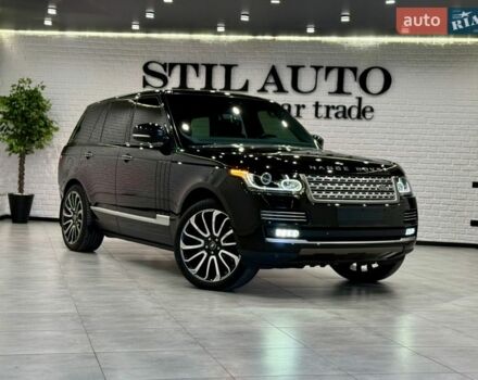 Черный Ленд Ровер Рендж Ровер, объемом двигателя 4.37 л и пробегом 3 тыс. км за 69999 $, фото 11 на Automoto.ua