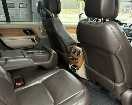 Черный Ленд Ровер Рендж Ровер, объемом двигателя 4.37 л и пробегом 161 тыс. км за 70990 $, фото 16 на Automoto.ua