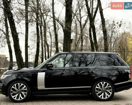 Черный Ленд Ровер Рендж Ровер, объемом двигателя 4.37 л и пробегом 81 тыс. км за 70000 $, фото 11 на Automoto.ua