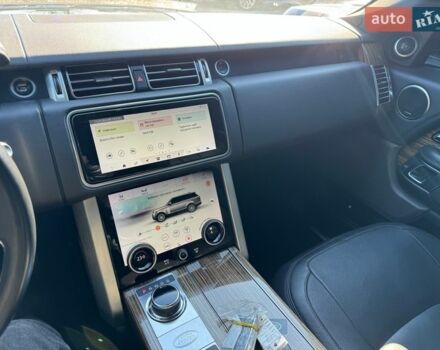 Чорний Ленд Ровер Рендж Ровер, об'ємом двигуна 5 л та пробігом 194 тис. км за 48900 $, фото 6 на Automoto.ua
