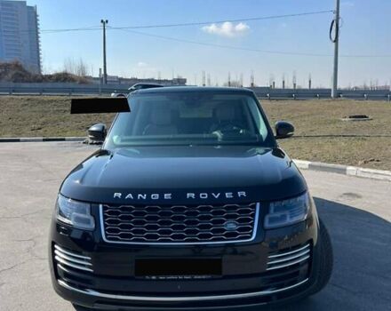 Черный Ленд Ровер Рендж Ровер, объемом двигателя 5 л и пробегом 161 тыс. км за 50000 $, фото 2 на Automoto.ua