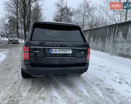 Чорний Ленд Ровер Рендж Ровер, об'ємом двигуна 5 л та пробігом 93 тис. км за 70000 $, фото 3 на Automoto.ua