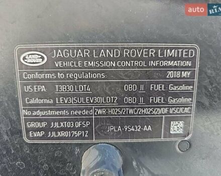 Черный Ленд Ровер Рендж Ровер, объемом двигателя 3 л и пробегом 158 тыс. км за 44444 $, фото 5 на Automoto.ua