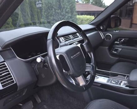 Ленд Ровер Рендж Ровер 2018 в Полтаве на Automoto.ua Черный Ленд Ровер Рендж Ровер, объемом двигателя 5 л и пробегом 48 тыс. км за 60000 $, фото 14 на Automoto.ua