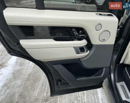 Чорний Ленд Ровер Рендж Ровер, об'ємом двигуна 5 л та пробігом 93 тис. км за 70000 $, фото 7 на Automoto.ua