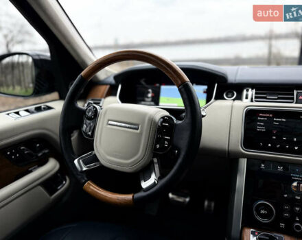 Черный Ленд Ровер Рендж Ровер, объемом двигателя 4.37 л и пробегом 81 тыс. км за 70000 $, фото 38 на Automoto.ua